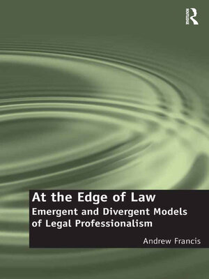 cover image of At the Edge of Law